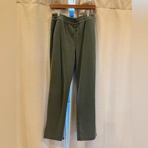 Size 10 Lululemon Softstreme split hem high rise  pants